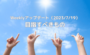 Weeklyアップデート（23/7/19）：パイロット運用が目指すべきパフォーマンスとは？
