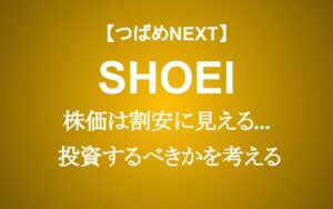 SHOEIはなぜ優良企業なのか？株価が低迷する今投資するべきかを考える