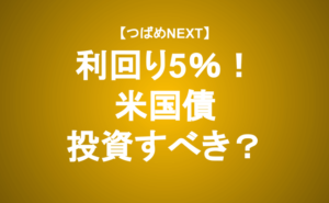【つばめNEXT】米国債の特徴とリスクについてアナリストが解説！