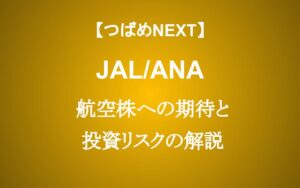 【JAL/ANA】航空株の今後はどうなる？投資する時に考える5つのポイント