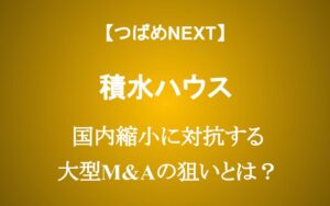 【積水ハウス】好決算継続でもPER10倍・利回り3.76%の理由。大型M&Aで成長加速か？【高配当】