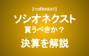 【つばめNEXT】話題のソシオネクストをアナリストが徹底解説！割安？割高？