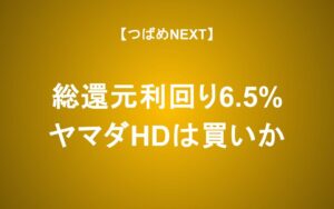 【つばめNEXT】総還元利回り6.5%のヤマダHD　株主優待と配当に期待して投資するべきか？