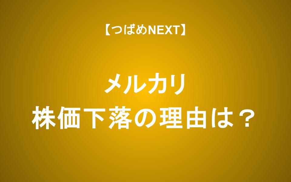 【メルカリ】株価はピークの半額以下。業績好調でも下落するのはなぜか？