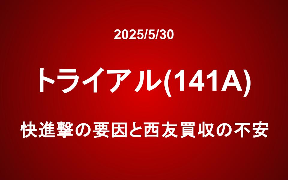 トライアル(141A)：快進撃の要因と西友買収の不安