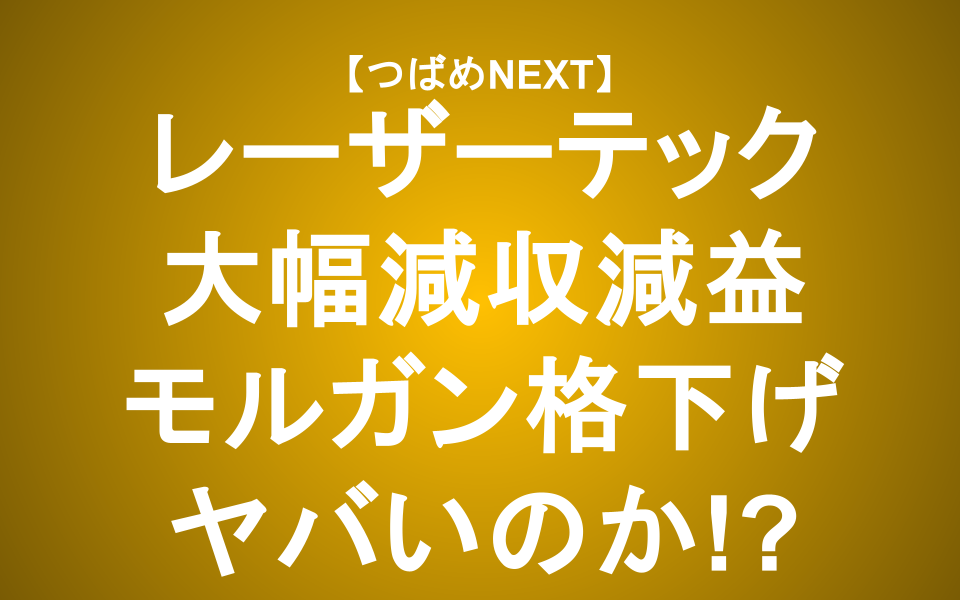 【つばめNEXT】レーザーテックは「終わった」のか？株価低迷の裏にある「長期的な成長ポテンシャル」を解説