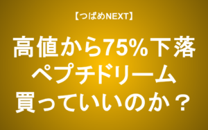 【つばめNEXT】株価はピークから75%下落！長期投資の可能性は？